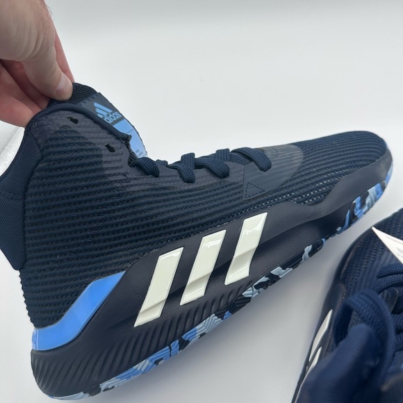 NWT Adidas Pro Bounce 2019 Collegiate Navy Blue - Picture 10 of 11